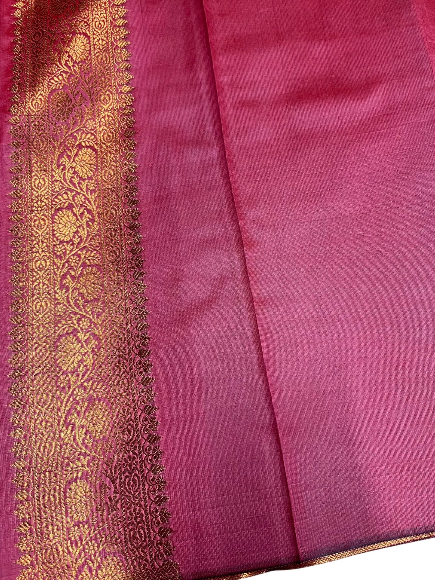 Southloom Premium Semi Silk Zari Work Bridal Brocade Saree in Peach with Matching Pallu