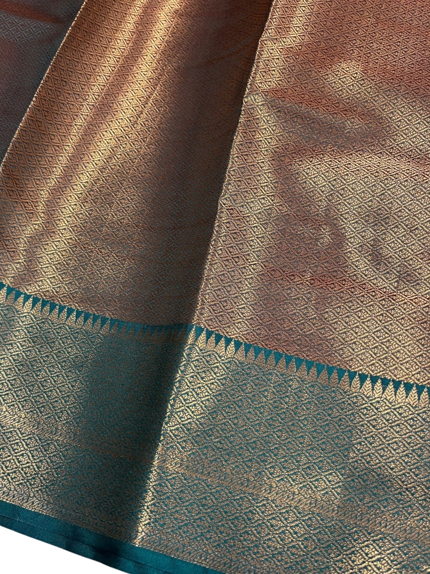 Southloom Premium Semi Silk Zari Work Bridal Brocade Saree in Pink with Matching Pallu