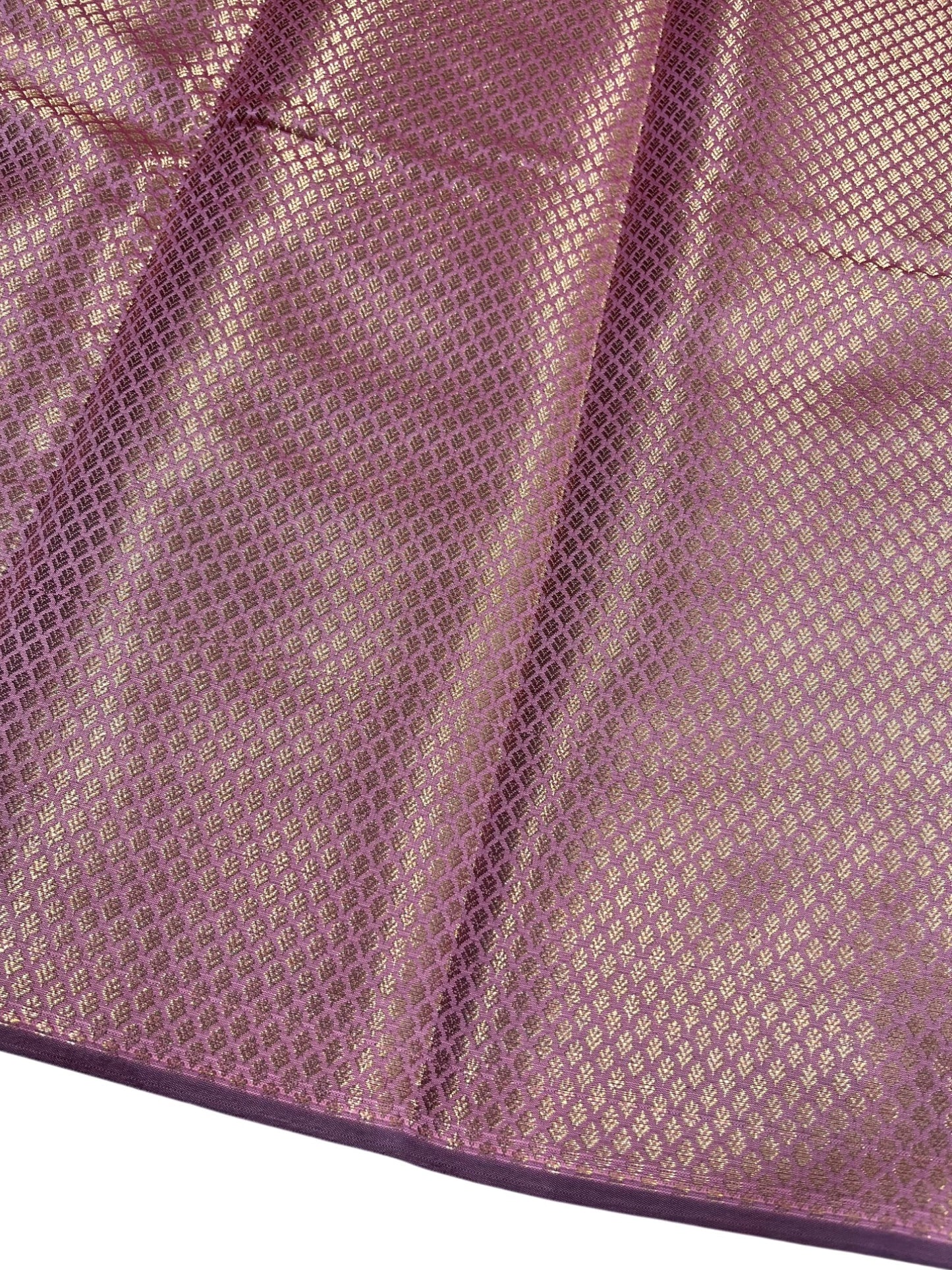 Southloom Premium Semi Silk Zari Work Bridal Brocade Saree in Pink with Matching Pallu