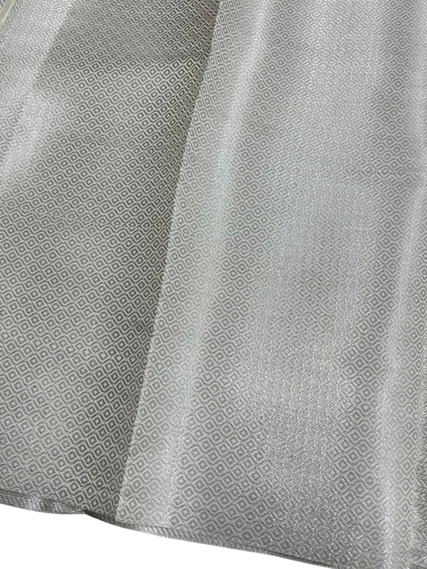 Southloom Brocade Silk Saree with Silver Zari Work in Silver Pastel Shade