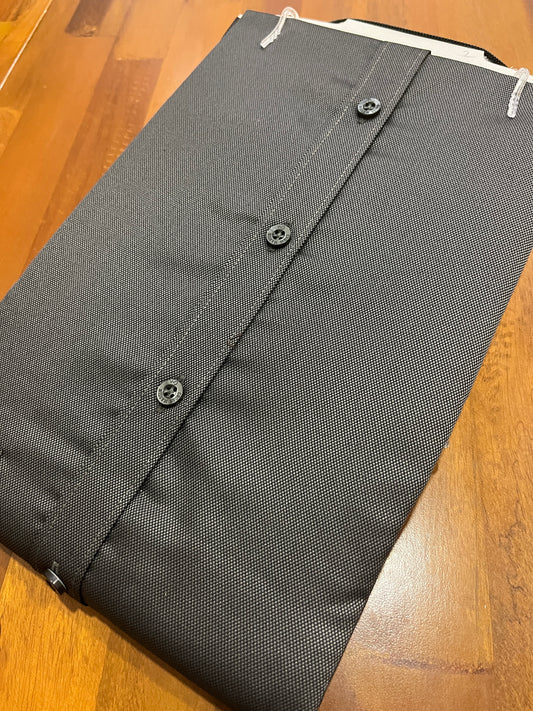 Pure Cotton Black Sewing Patterns Shirt (38 HS)