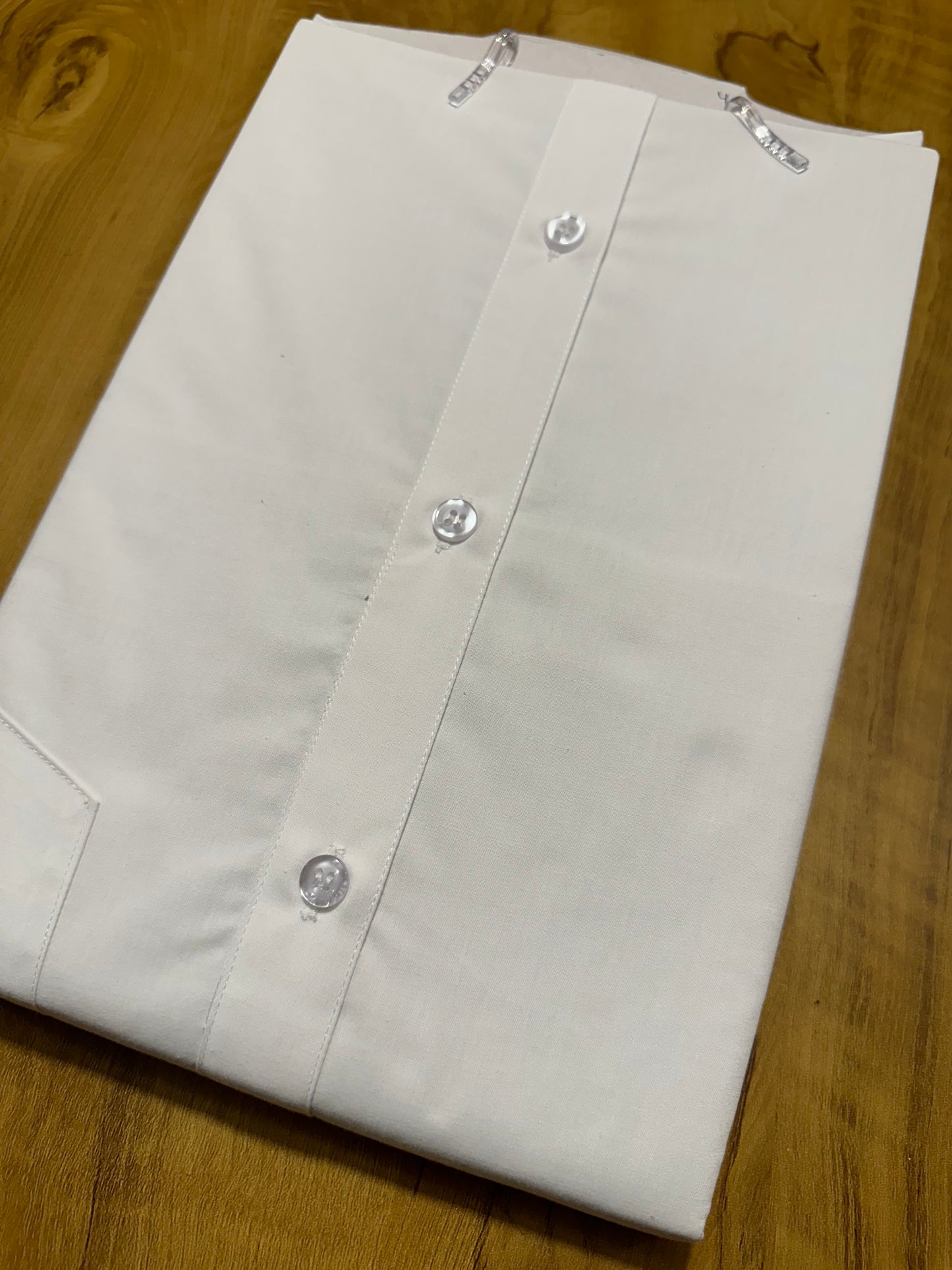 Pure Cotton Pure White Shirt (44 FS)