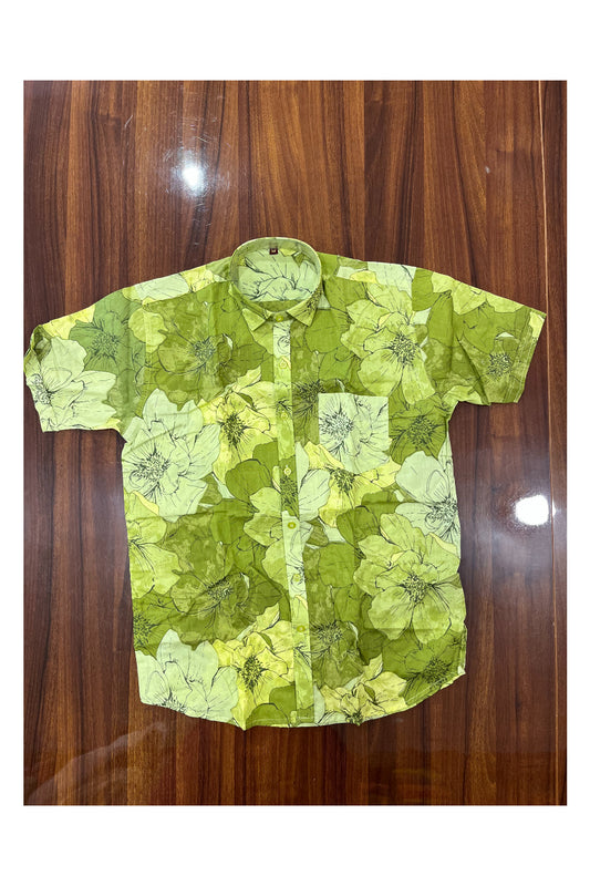 Southloom Jaipur Pure Cotton Printed Shirt For Men (Medium)