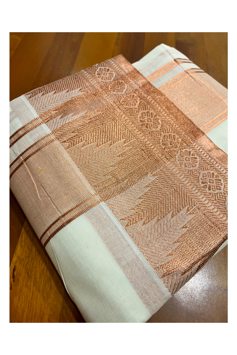 Southloom Pure Cotton Panchakacham with Angavastram (10+6) / Iyer Vesthi