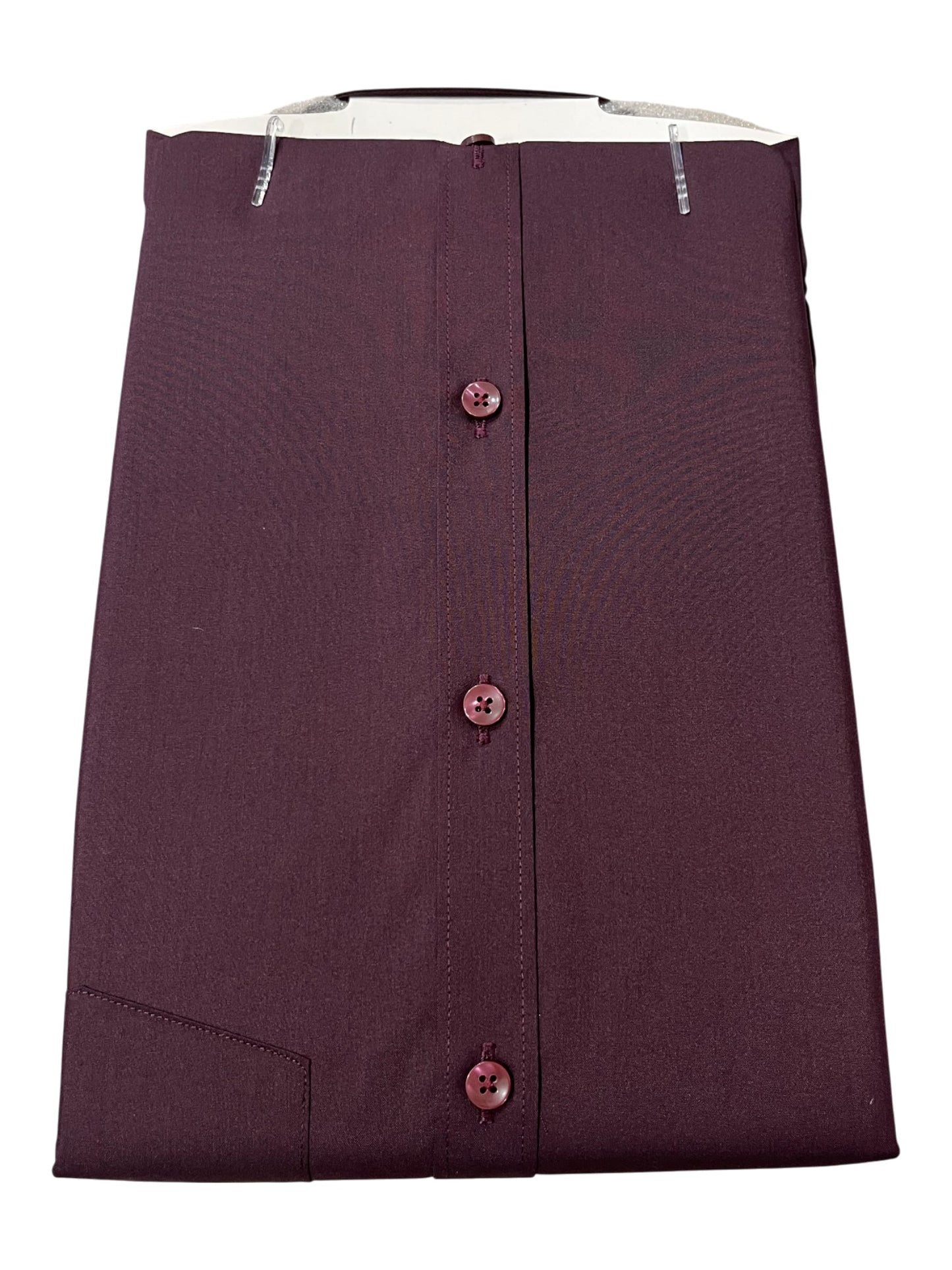 Southloom Pure Cotton Brown Plain Shirt (40 FS)