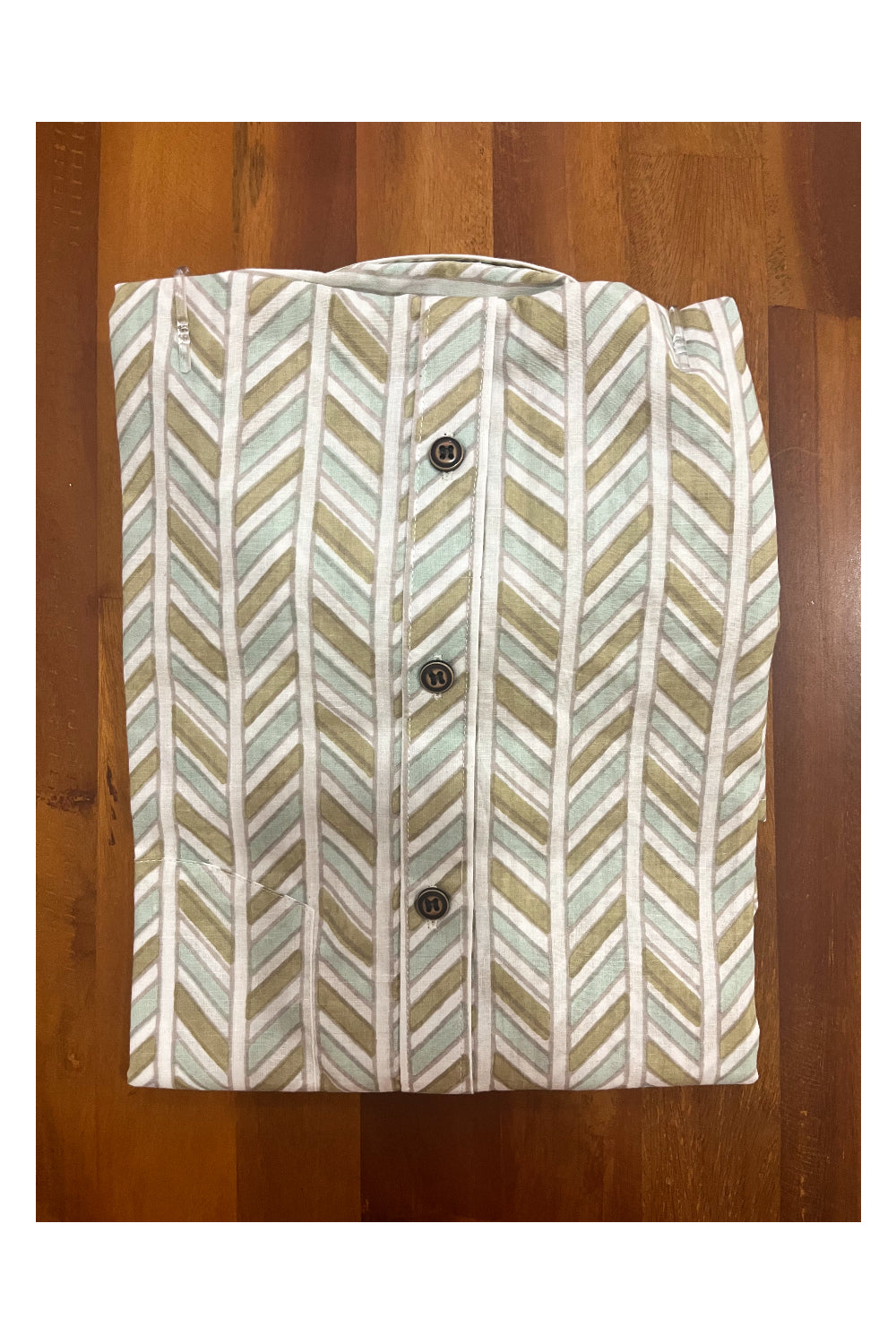 Southloom Jaipur Cotton Hand Block Printed Shirt (Half Sleeves)