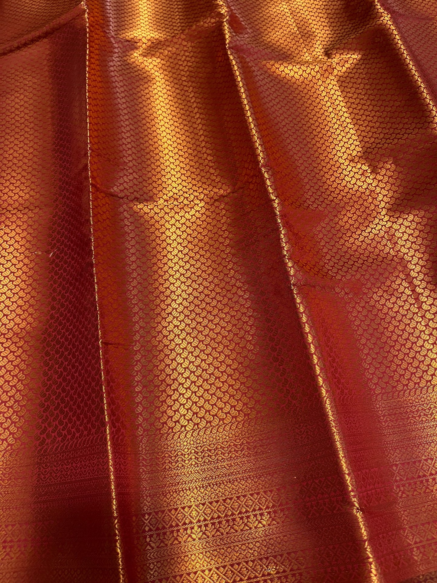 Southloom Premium Semi Silk Zari Work Brocade Saree in Bridal Red with Matching Pallu