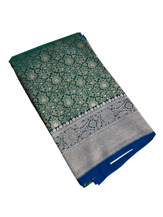 Southloom  Banarasi Silk Saree with Woven Work on Body and Borders
