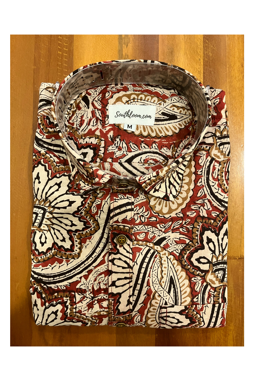 Southloom Jaipur Cotton Multi Coloured Hand Block Printed Shirt (Full Sleeves)