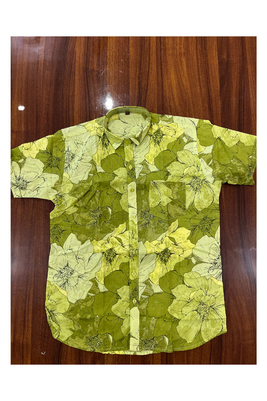 Southloom Jaipur Pure Cotton Printed Shirt For Men (Medium)