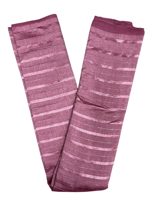 Southloom Desginer Vichithra Silks Saree in Pink