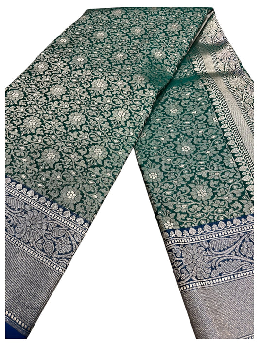 Southloom  Banarasi Silk Saree with Woven Work on Body and Borders