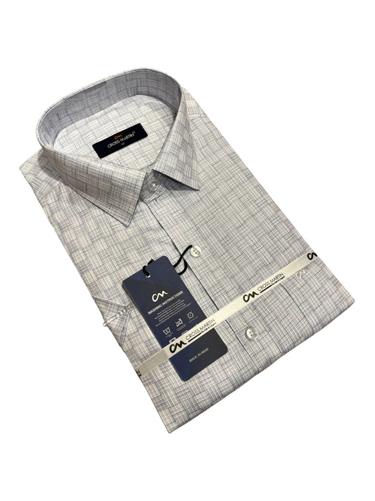 Southloom Pure Cotton Blue Cheack Shirt (XL HS)