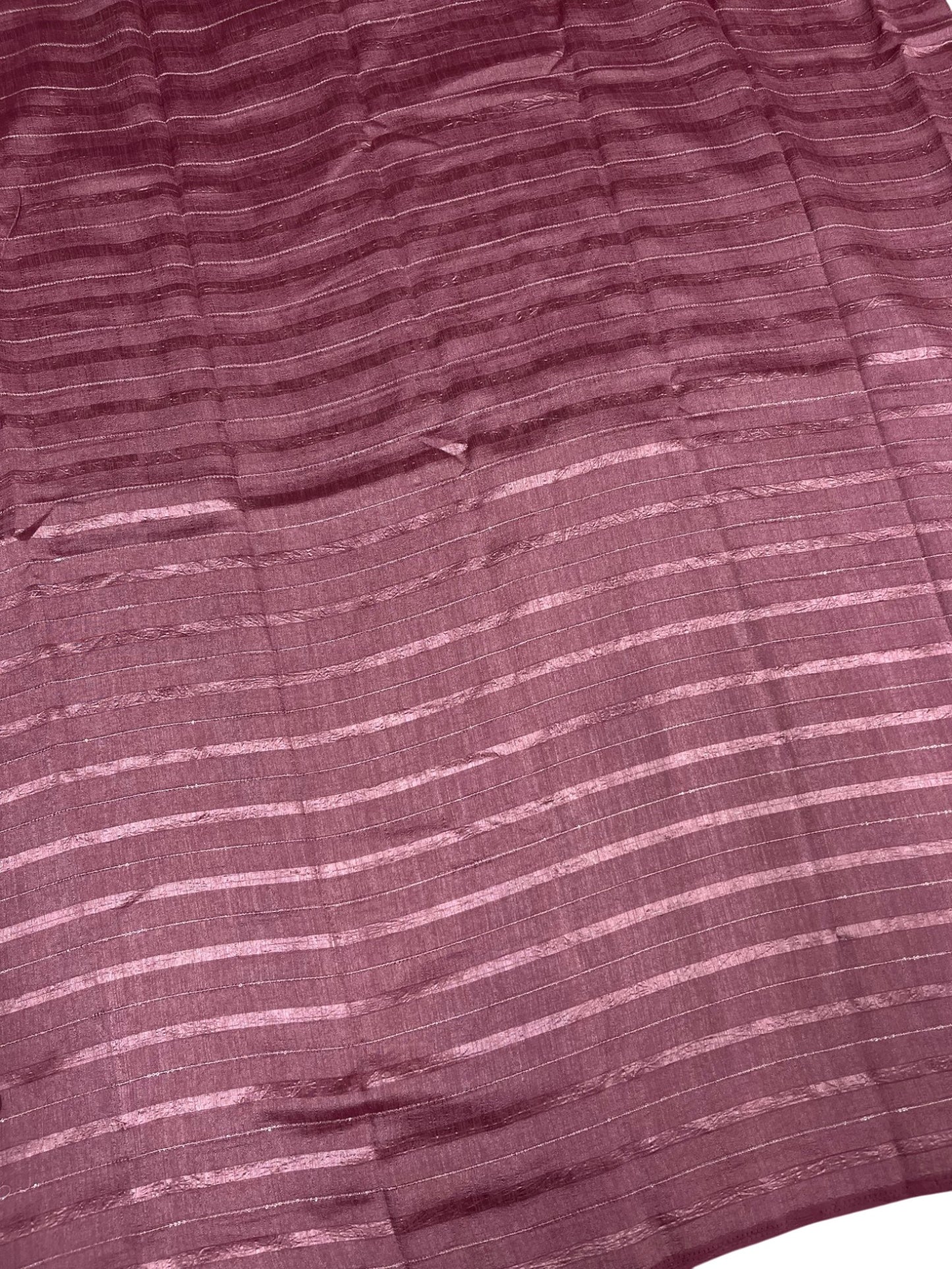 Southloom Desginer Vichithra Silks Saree in Pink