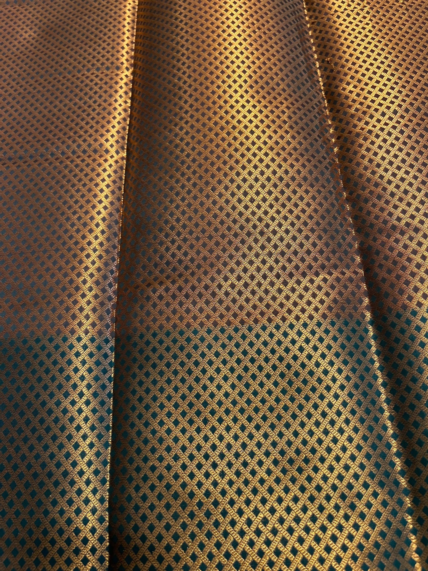 Southloom Premium Semi Silk Zari Work Brocade Saree in Bridal Green with Matching Pallu