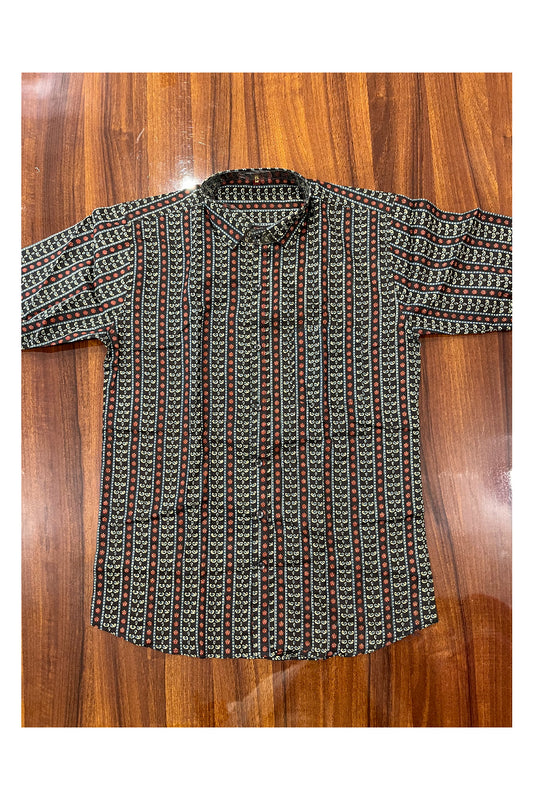 Southloom Jaipur Pure Cotton Printed Shirt For Men (Medium)