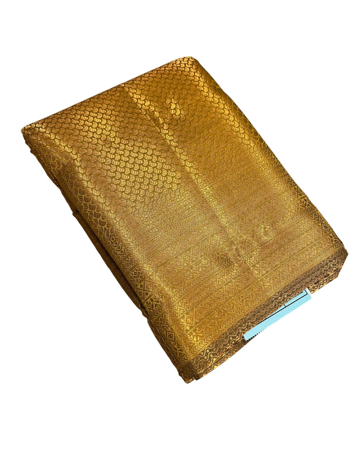 Southloom Premium Semi Silk Zari Work Brocade Saree in Bridal Green with Matching Pallu