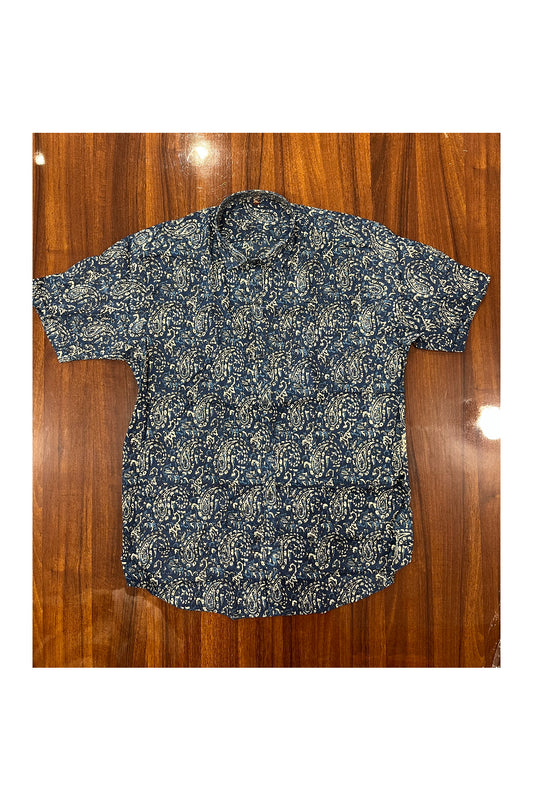 Southloom Jaipur Pure Cotton Printed Shirt For Men (3XL)