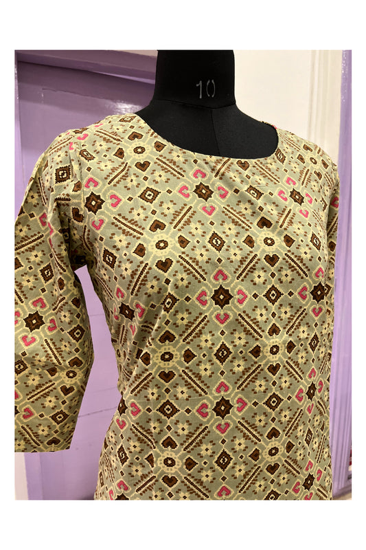 Southloom Cotton Co-Ord Set for Women in Jaipur Hand Block Printed Fabric (Top and Pants)