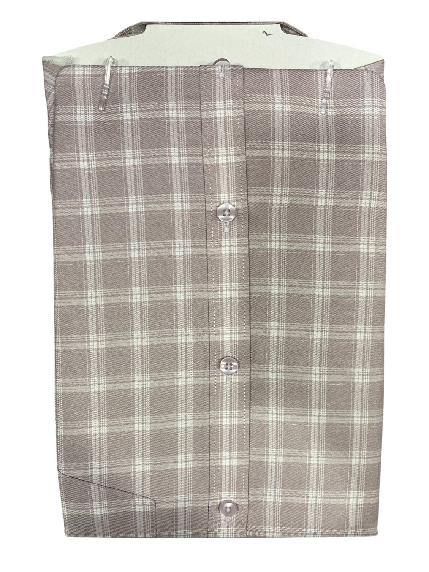 Southloom Pure Cotton Brown Cheack Shirt(XL FS)