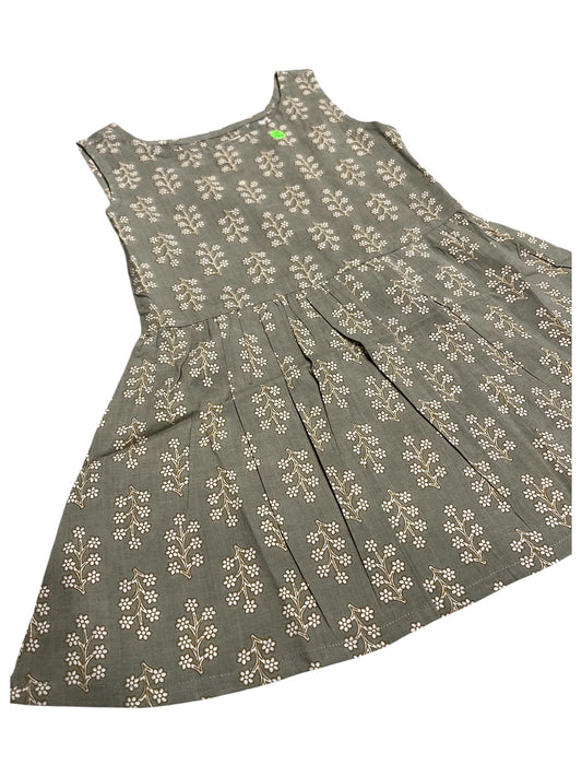 Southloom Pure Cotton Jaipur Printed Frocks for Girls (Age 1-2)