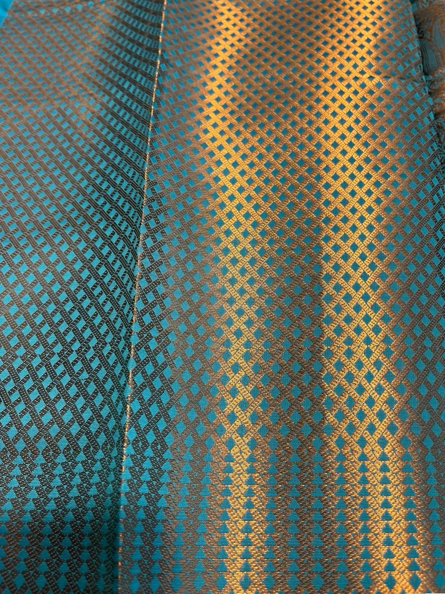 Southloom Premium Semi Silk Zari Work Brocade Saree in Bridal Blue with Matching Pallu