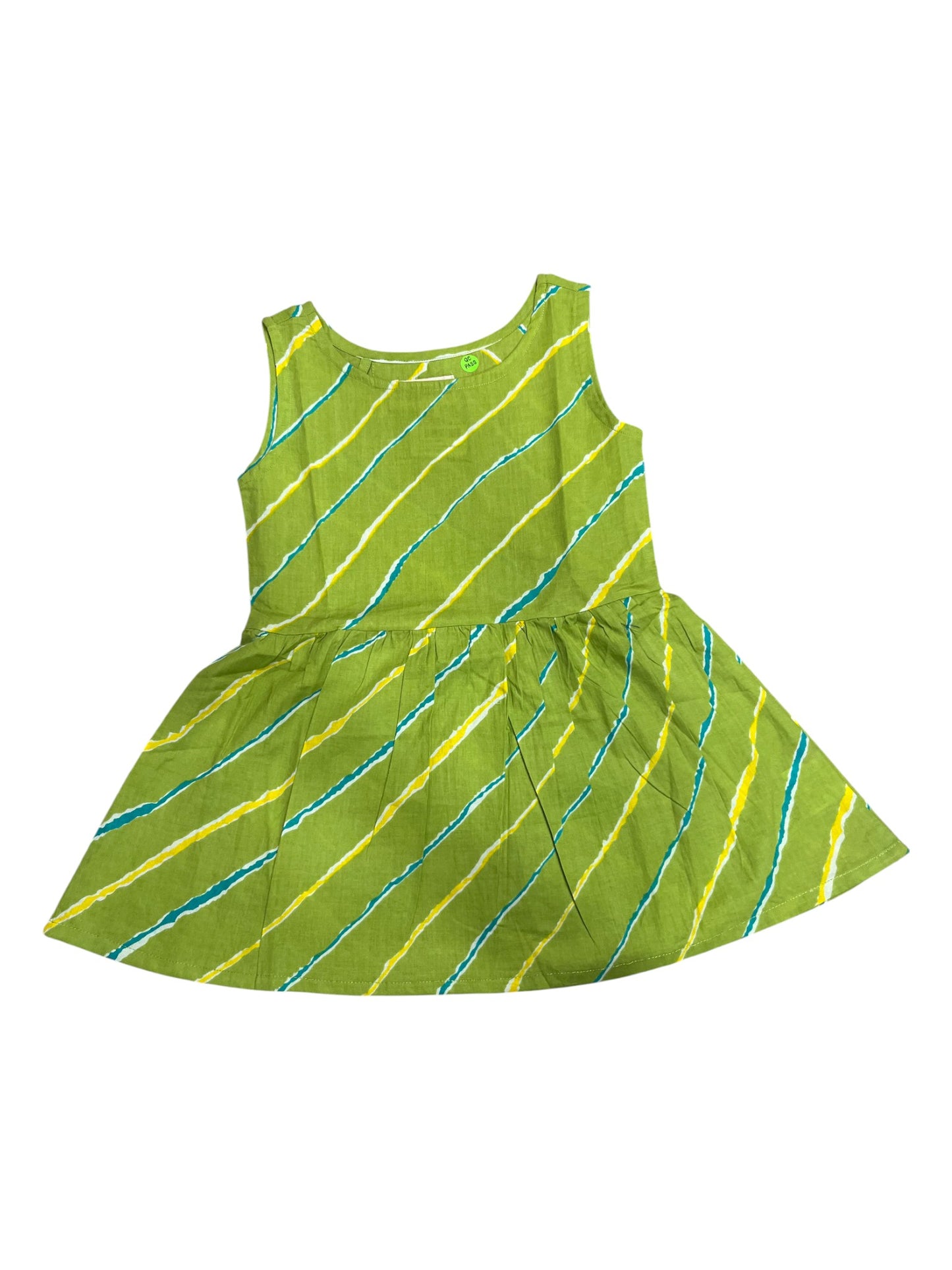 Southloom Pure Cotton Jaipur Printed Frocks for Girls (Age 1-2)