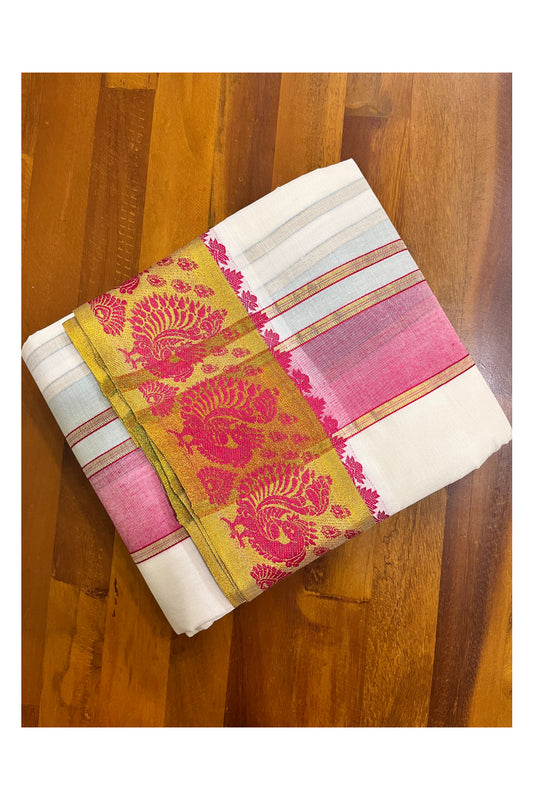 Southloom Pure Cotton Panchakacham with Angavastram (10+6) / Iyer Vesthi