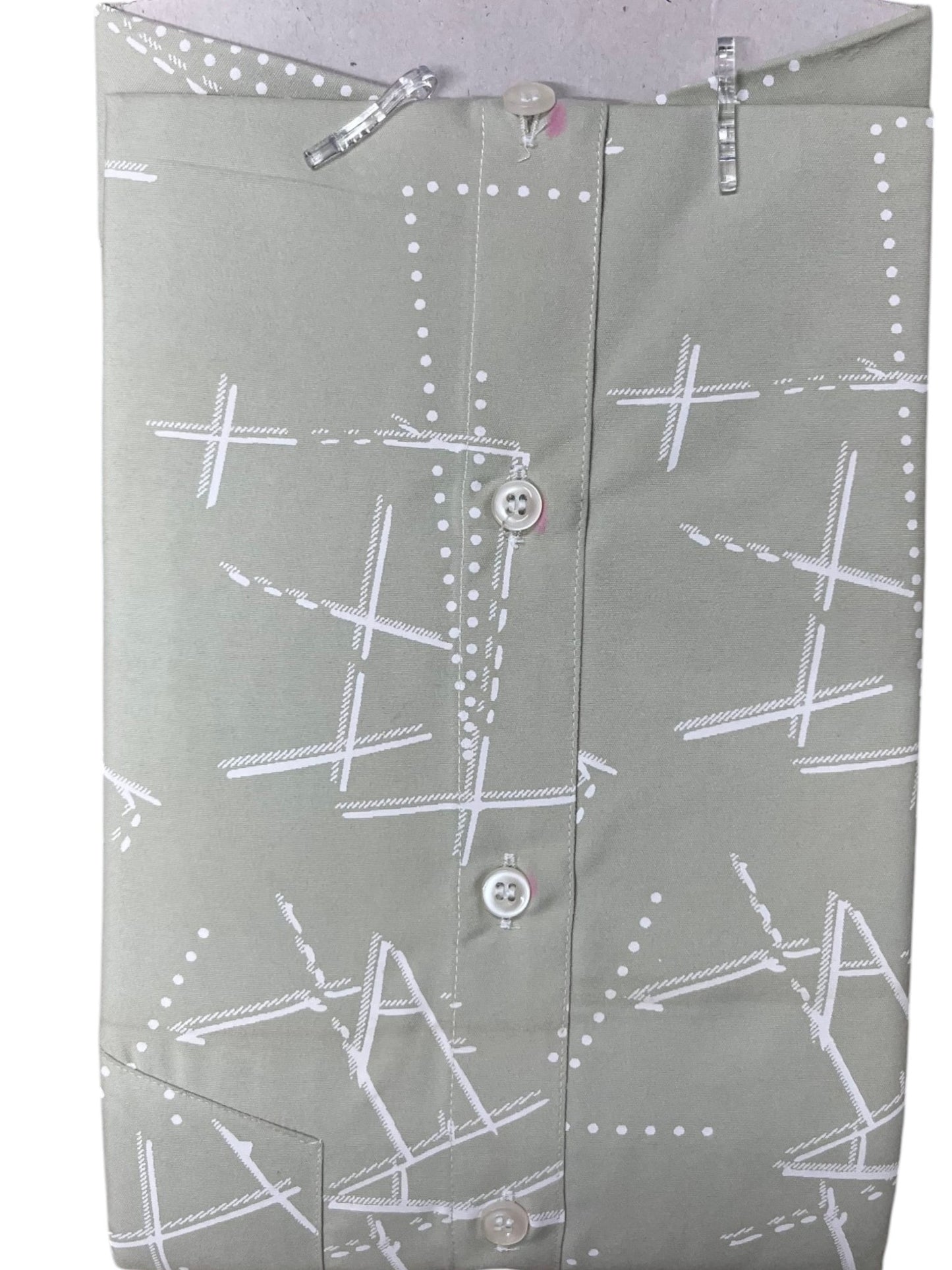Southloom Pure Cotton Gray Printed Shirt SLSHIRT 38FS