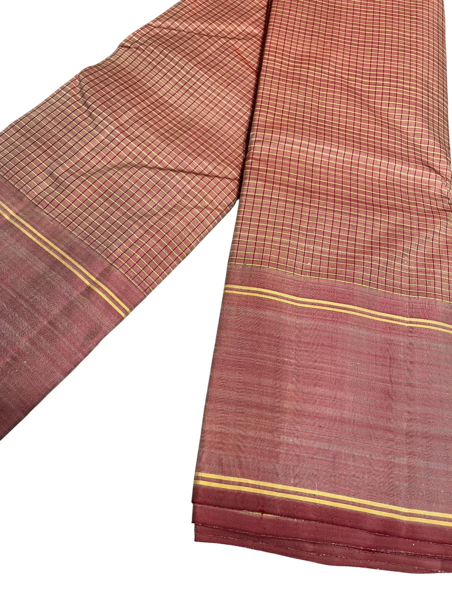 Southloom Pure Handloom Bridal Kanchipuram Silk Saree with Korvai Work
