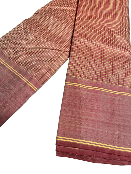 Southloom Pure Handloom Bridal Kanchipuram Silk Saree with Korvai Work