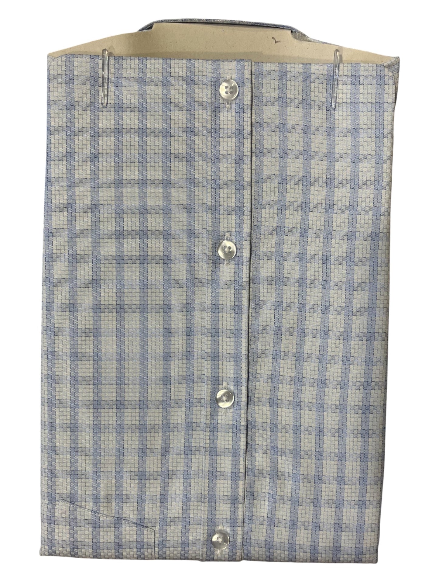 Southloom Pure Cotton Blue Cheack Shirt (40 HS)