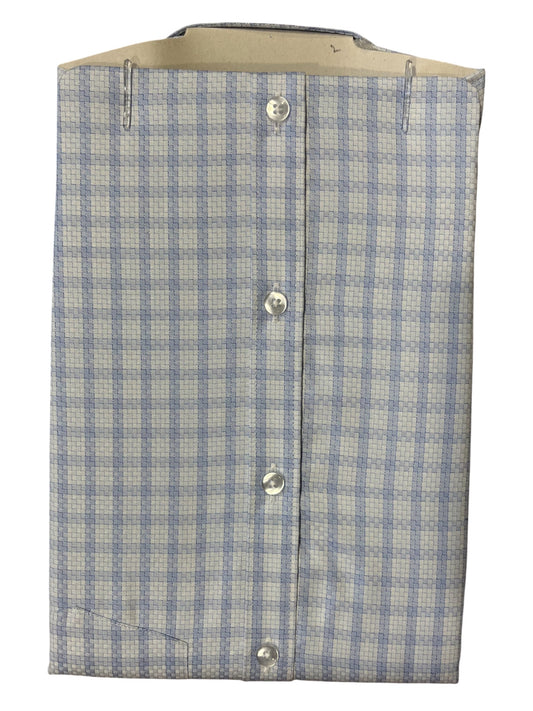 Southloom Pure Cotton Blue Cheack Shirt (40 HS)