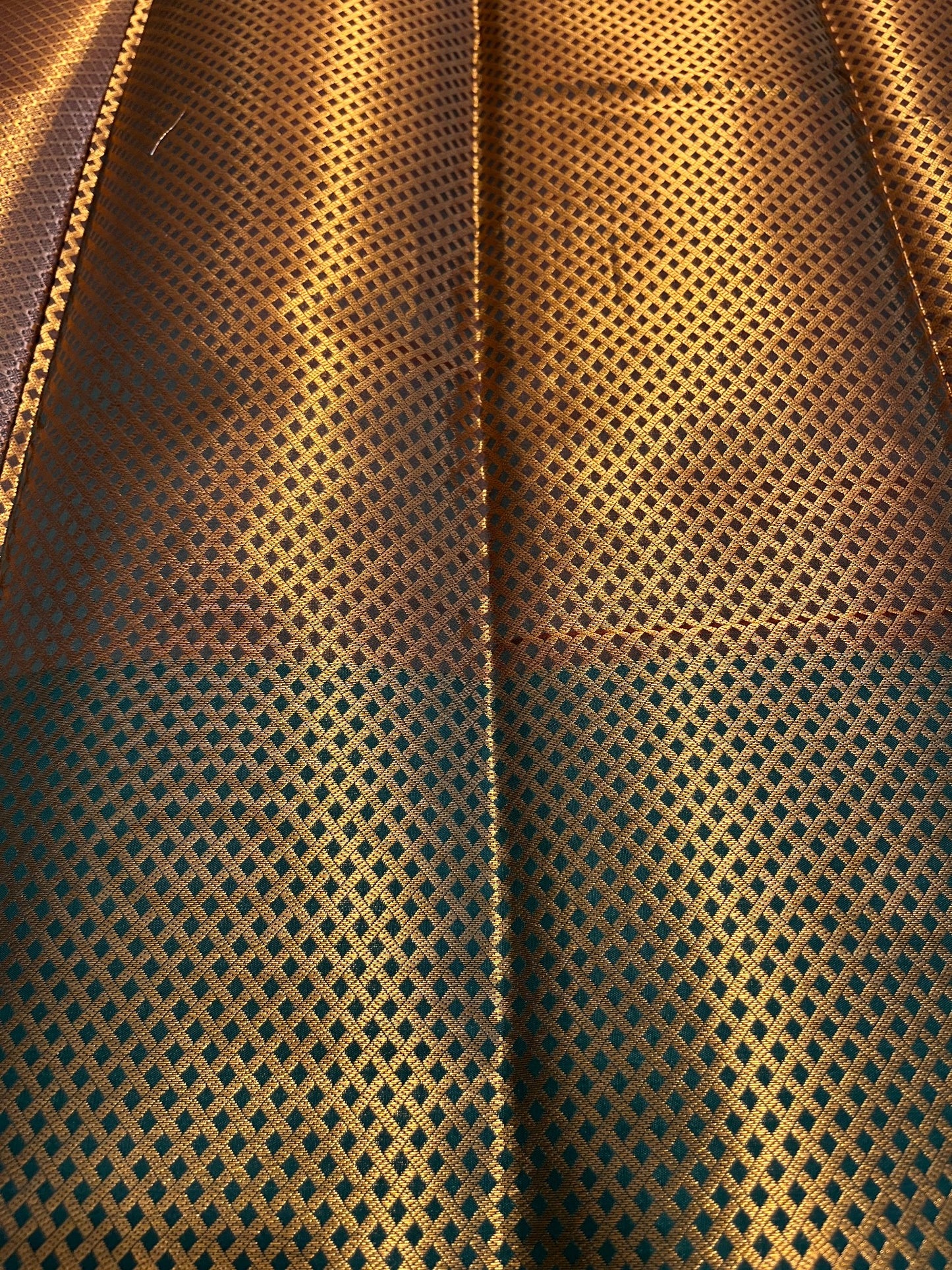 Southloom Premium Semi Silk Zari Work Brocade Saree in Bridal Green with Matching Pallu