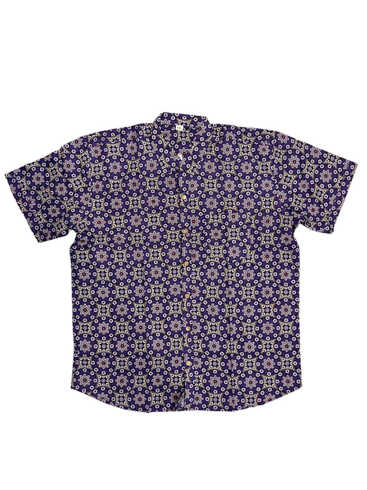 Southloom Jaipur Pure Cotton Printed Shirt For Men (4XL)