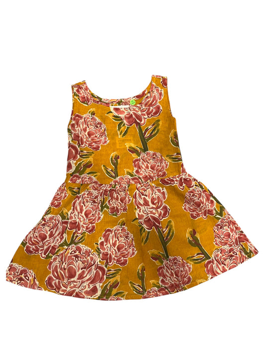 Southloom Pure Cotton Jaipur Printed Frocks for Girls (Age 1-2)