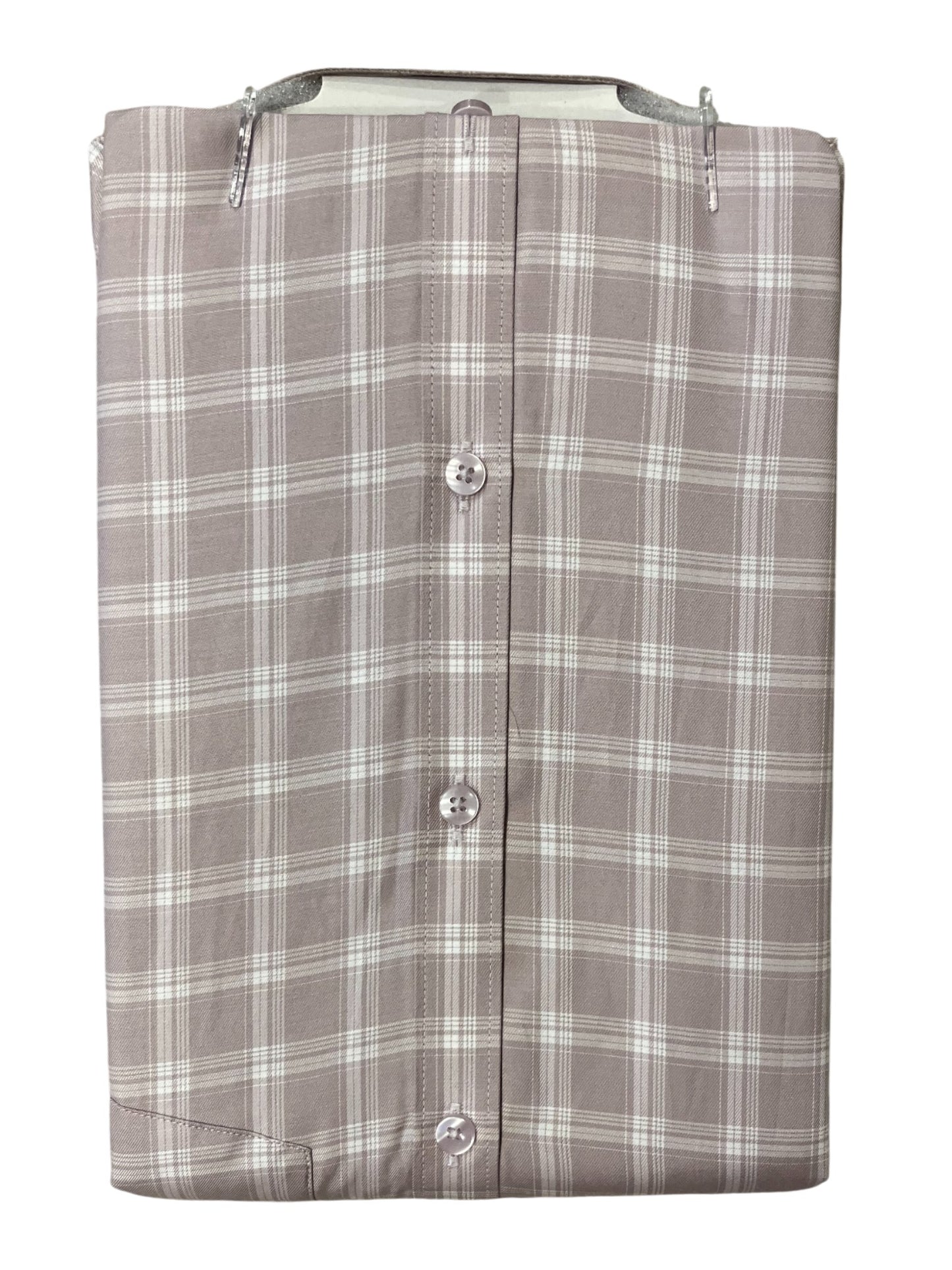 Southloom Pure Cotton Brown Cheack Shirt (40 HS)