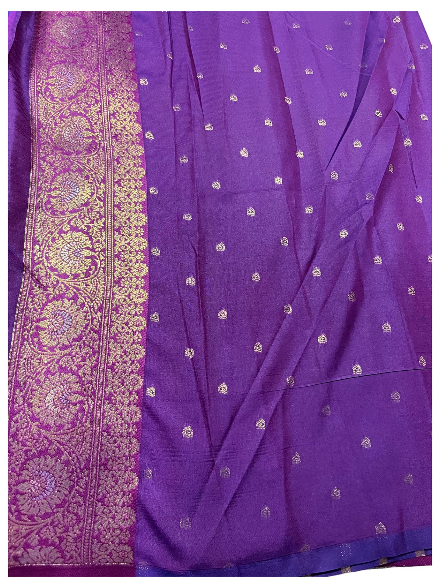 Southloom Semi Silk Saree with Woven Work on Body and Borders