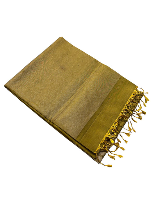 Southloom Pure Handloom Bridal Kanchipuram Silk Saree with Korvai Work