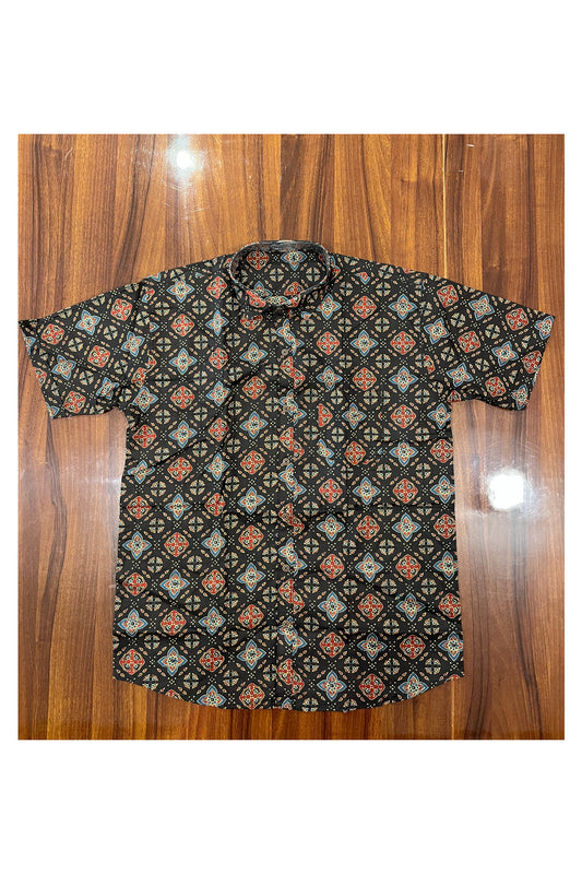 Southloom Jaipur Pure Cotton Printed Shirt For Men (XL)