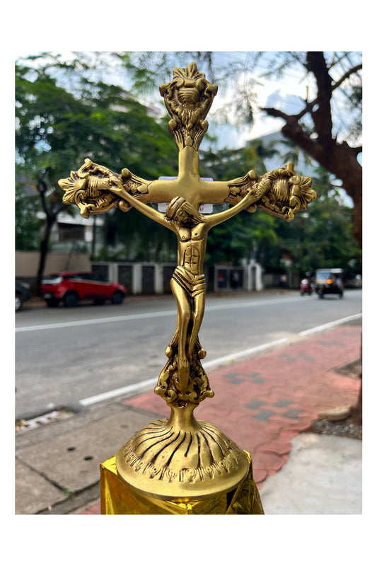 Southloom Solid Brass Handmade Lord Jesus Christ Handicraft