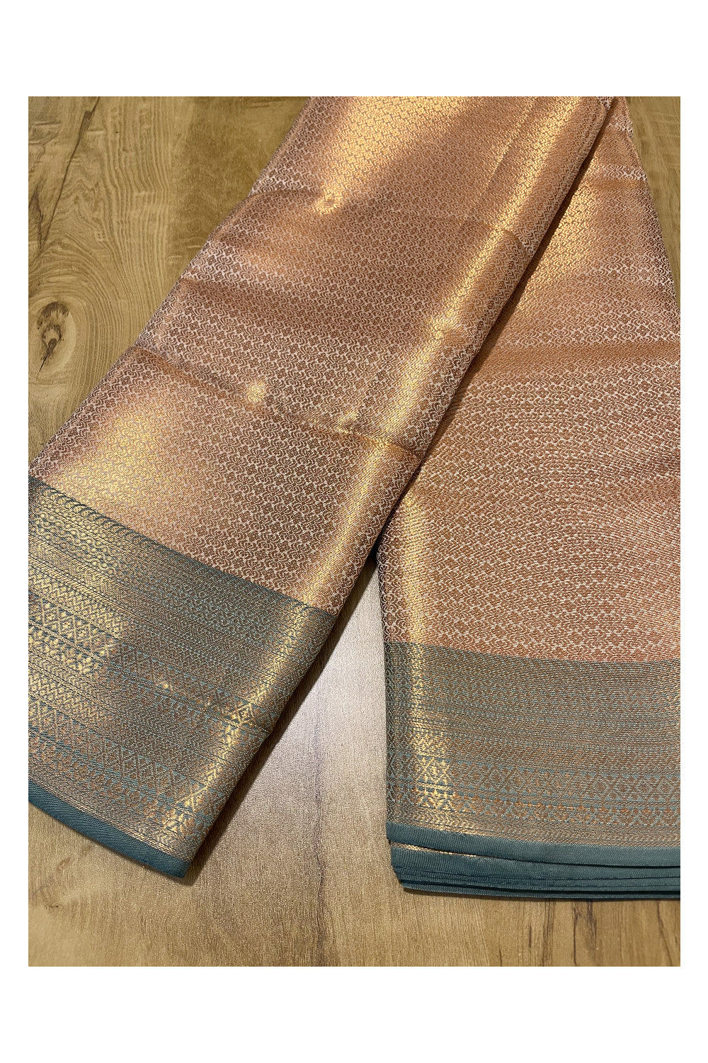 Southloom Premium Semi Silk Zari Work Brocade Saree in  Bridal with Matching Pallu (Kanchipuram Pattu Saree)