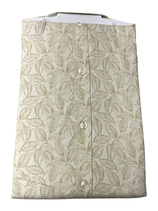 Southloom Pure Cotton Green Printed Shirt (40 FS)