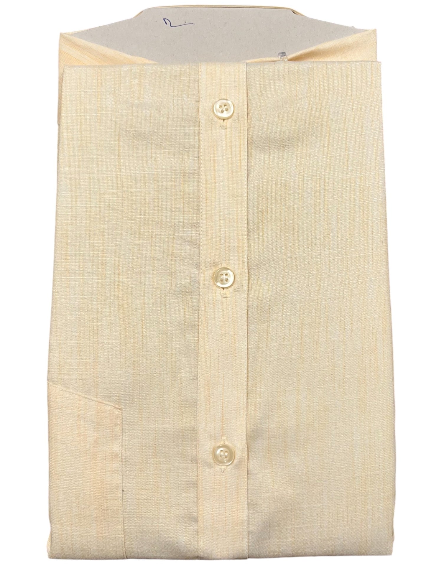 Southloom Pure Cotton Beige Plain Shirt (44 FS)