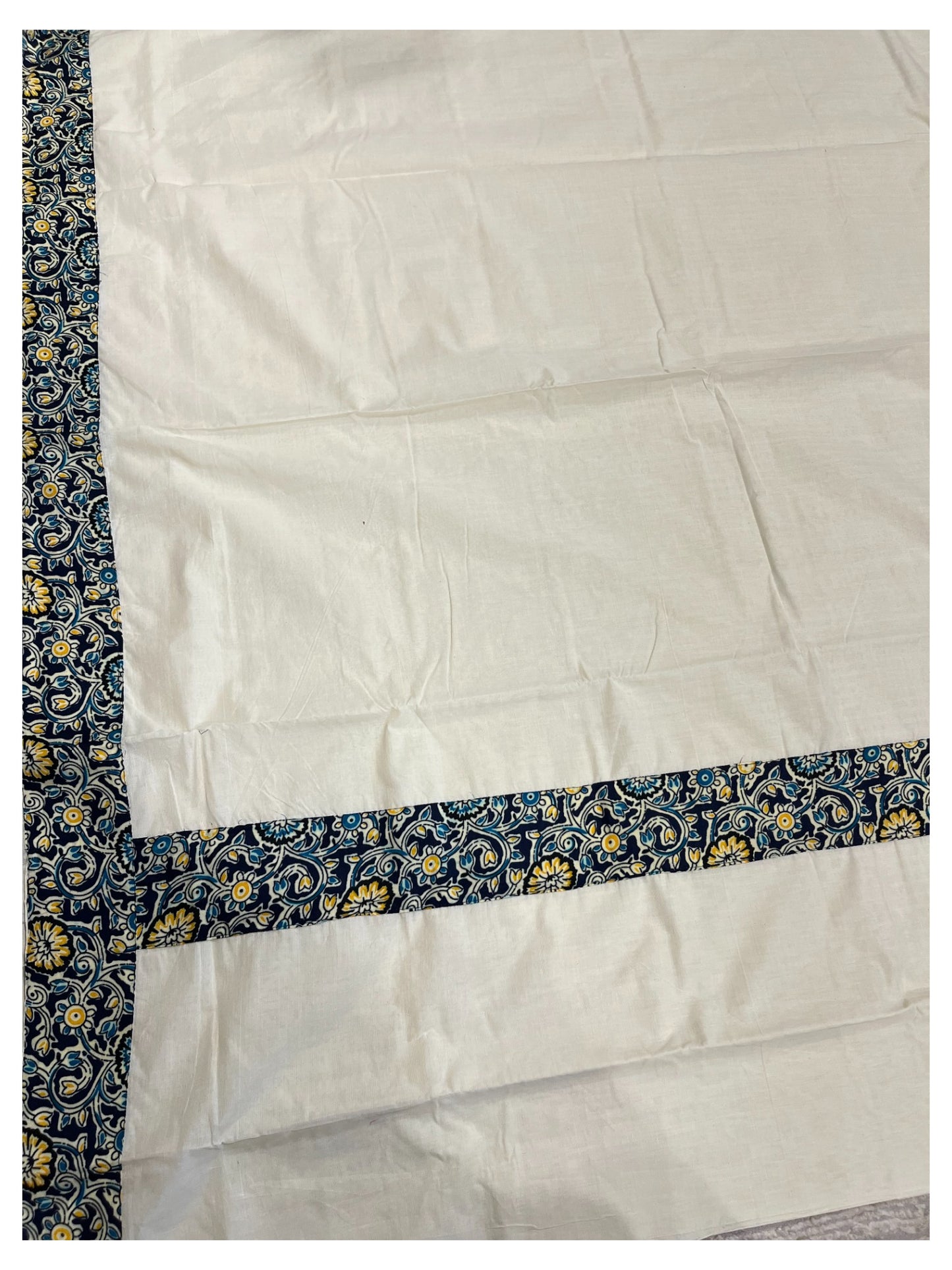Southloom Cotton Kerala  Saree with Ajrakh Printed