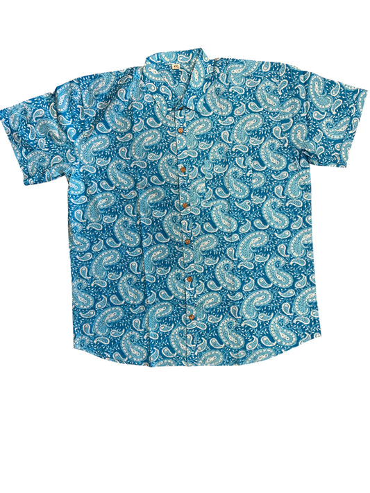 Southloom Jaipur Pure Cotton Printed Shirt For Men (4XL)