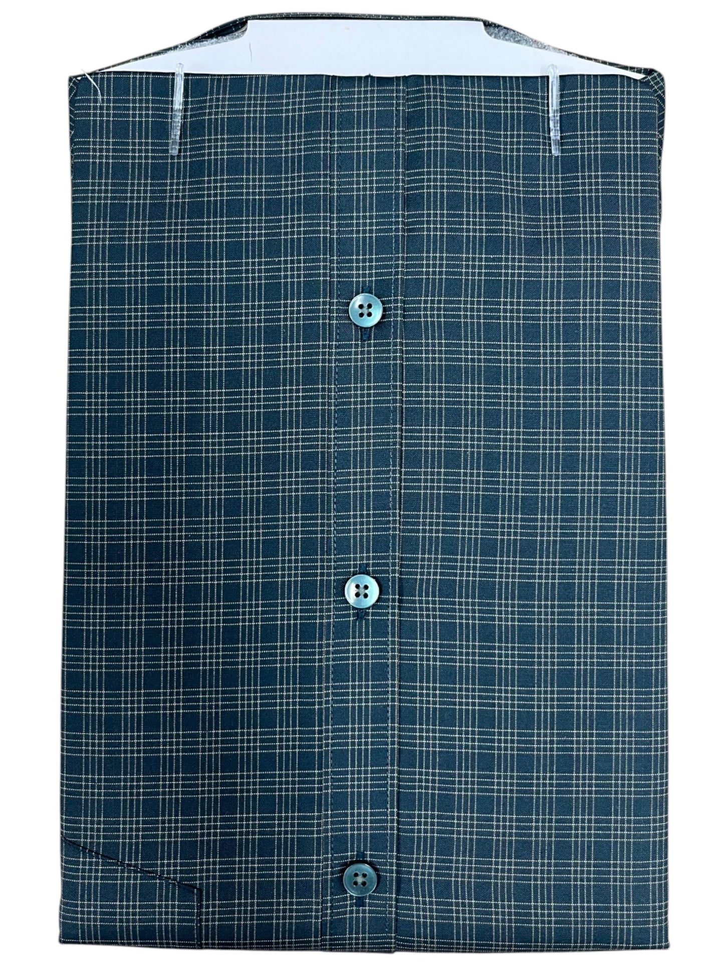 Southloom Pure Cotton Green Check Shirt SLSHIRT 42HS