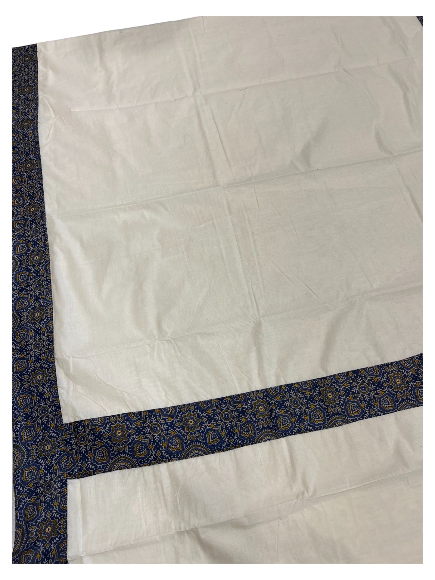 Southloom Cotton Kerala  Saree with Ajrakh Printed