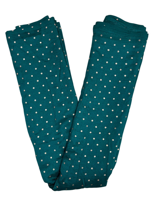 Southloom Desginer Vichithra Silks Saree in Peacock Green