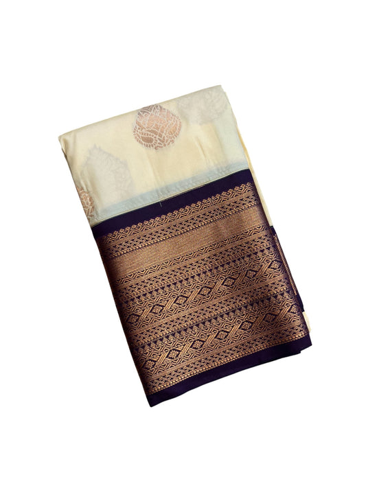 Southloom Banarasi Semi Silk Saree with Woven Work on Body